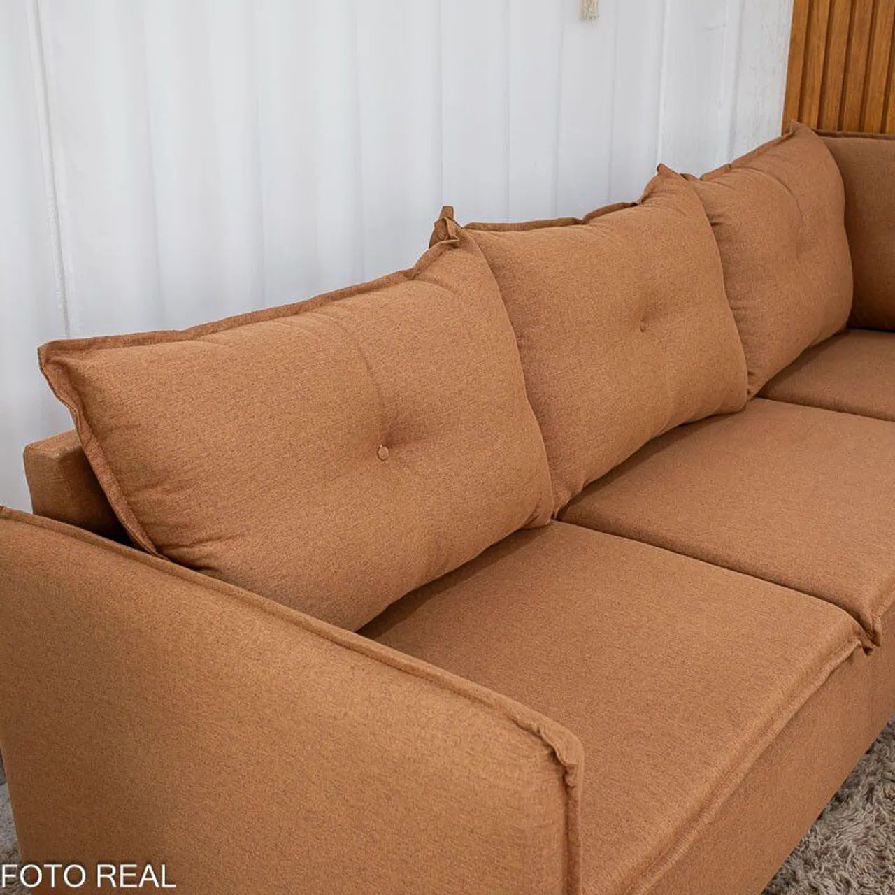 SOFA EM L ALTA QUALIDADE E CONFORTO SURPREENDA-SE E GARANTA O SEU !! UWURU  - Foto 3