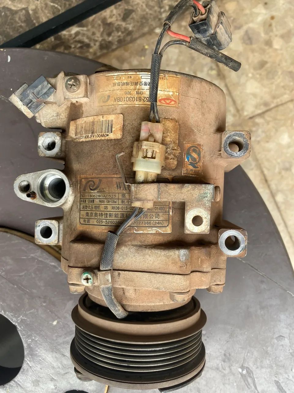 Compressor de ar Chery Tiggo 2 - Foto 2