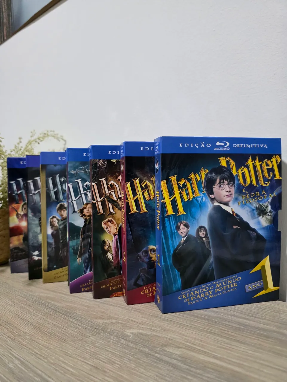 Coleção Harry Potter - Edição Definitiva em Blu-Ray