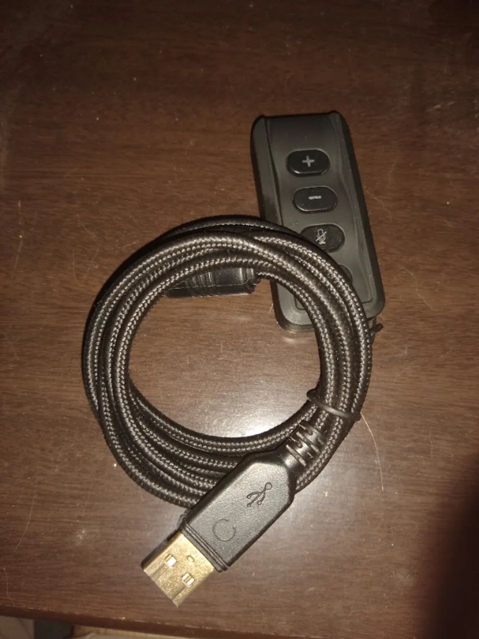 Placa de Som USB Fallen Morcego - Compatível com Qualquer Headset Com Entrada 3.5mm,P2, P3 - Foto 3