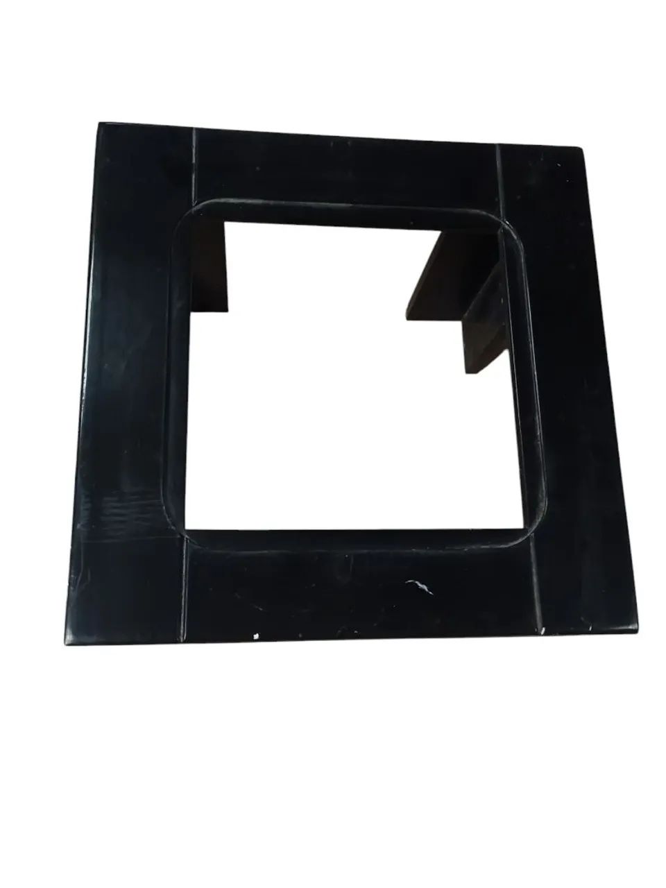 Mesa de vidro preta