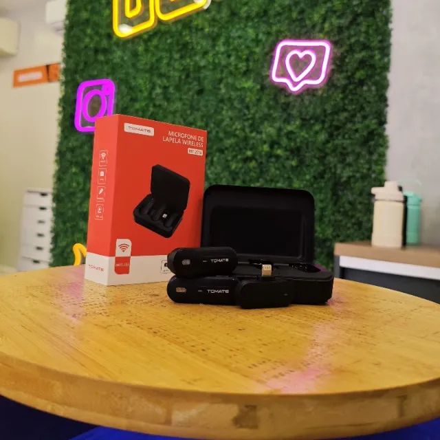 Microfone de lapela - Tomate  - Foto 2