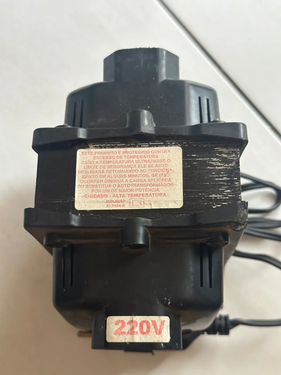 Transformador de Ar Condicionado 110/220V com auto desligamento em caso de aquecimento