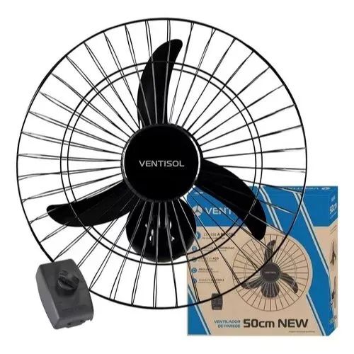 Calor começando ventilador de parede 50cm a vista R$249,90