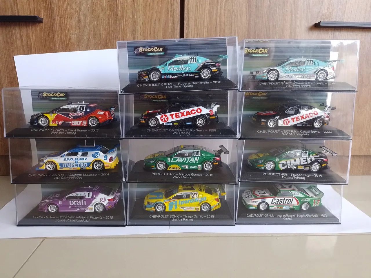 Coleção de Miniaturas Stock Car