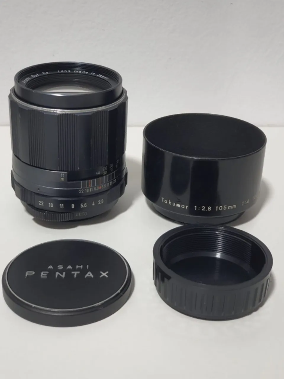 Lente fotográfica Super-Takumar 105mm f2.8 - Encaixe M42