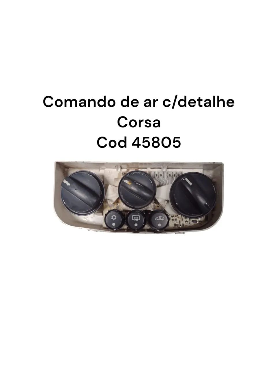 Comando De Ar C/detalhe Corsa Cod 45805