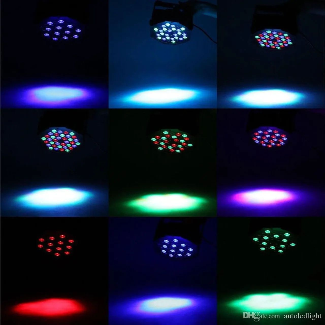 Canhão Par LED 36 RGBW para Iluminação Cênica mesa DMX - Foto 3