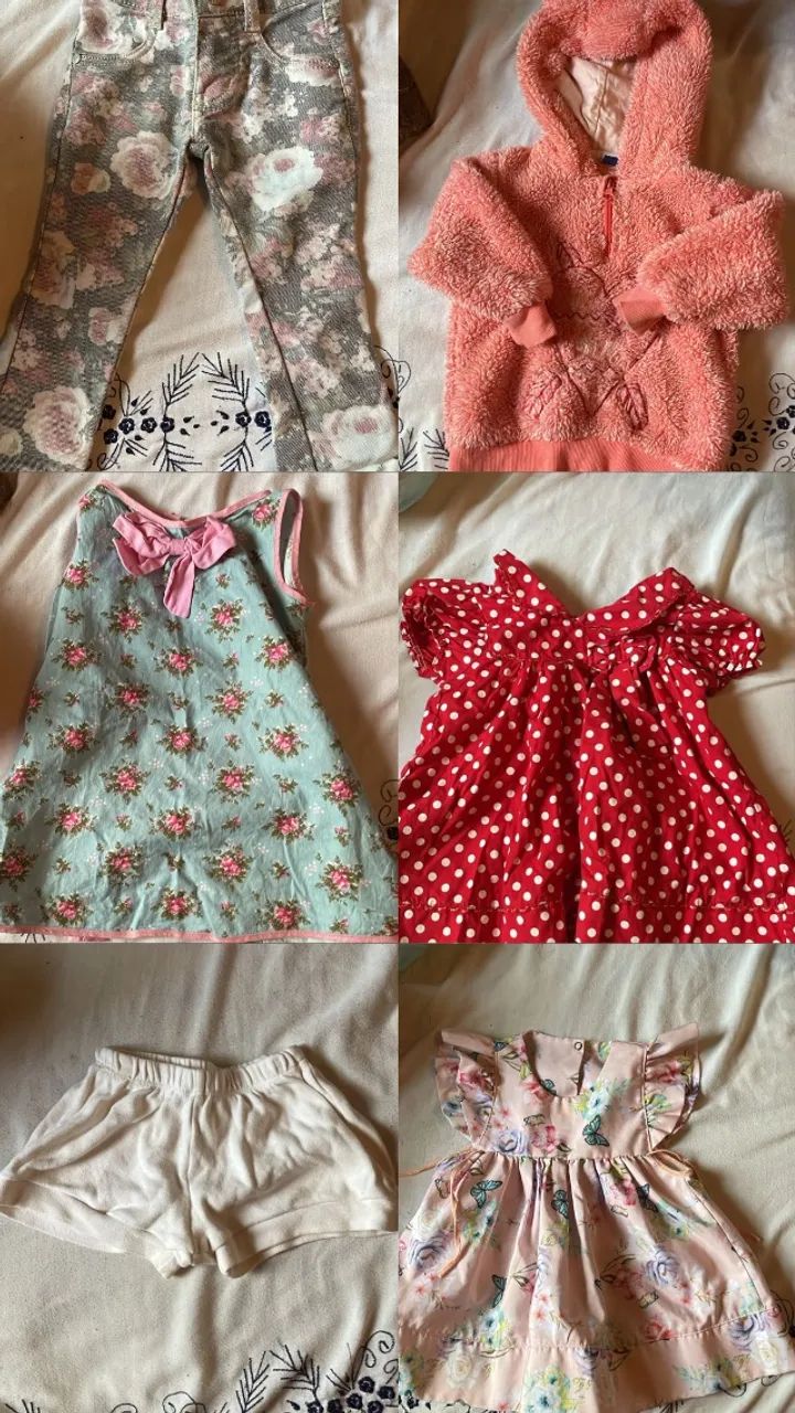 Lote de roupinhas bebê menina - Foto 3