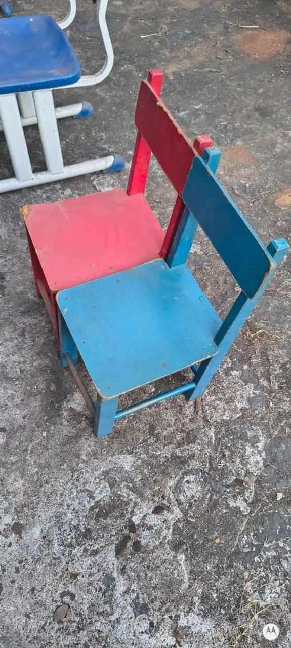 Cadeira escolar infantil em mdf - Foto 2