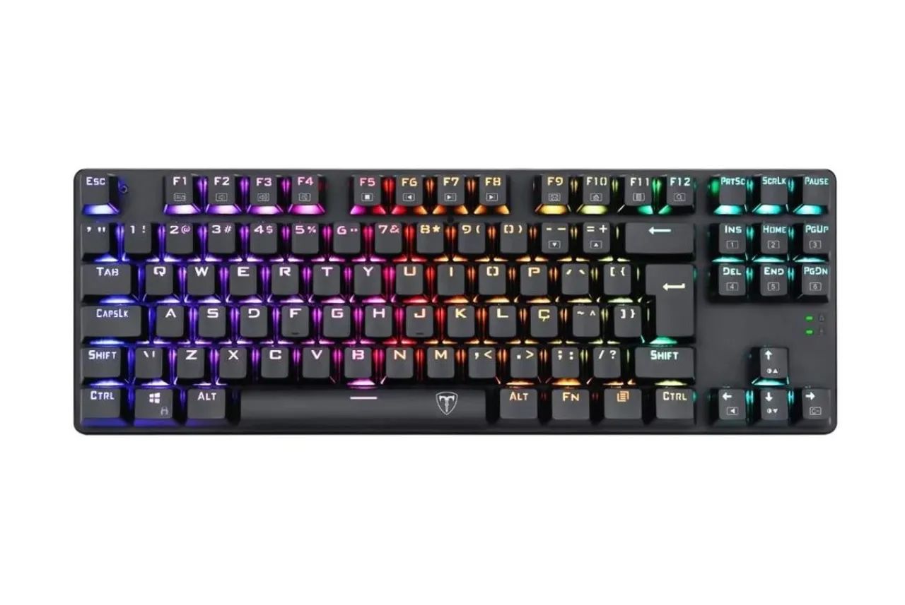 Teclado Gamer Mecânico RGB - Foto 2