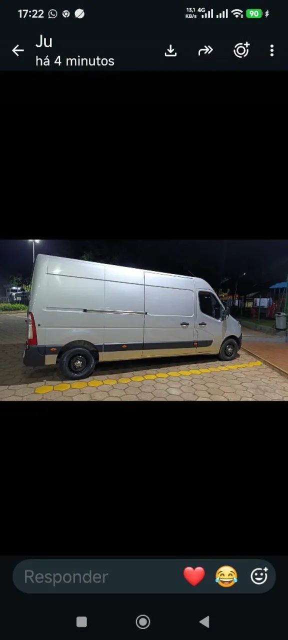 Renault Master MASTER 2.3 DCI EXTRA FURGãO 16V DIESEL 2021