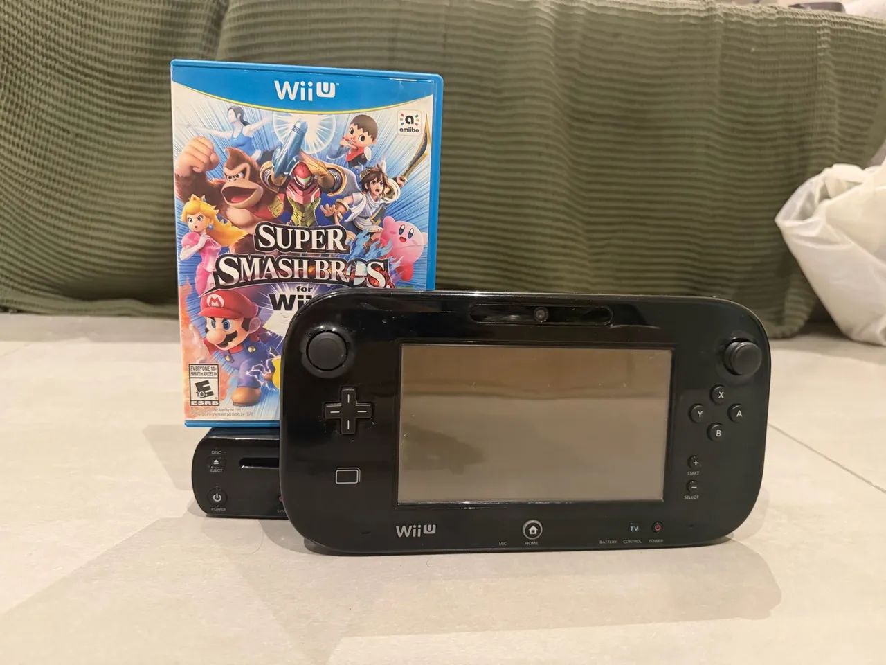 Wii U + Super Smash Bros 