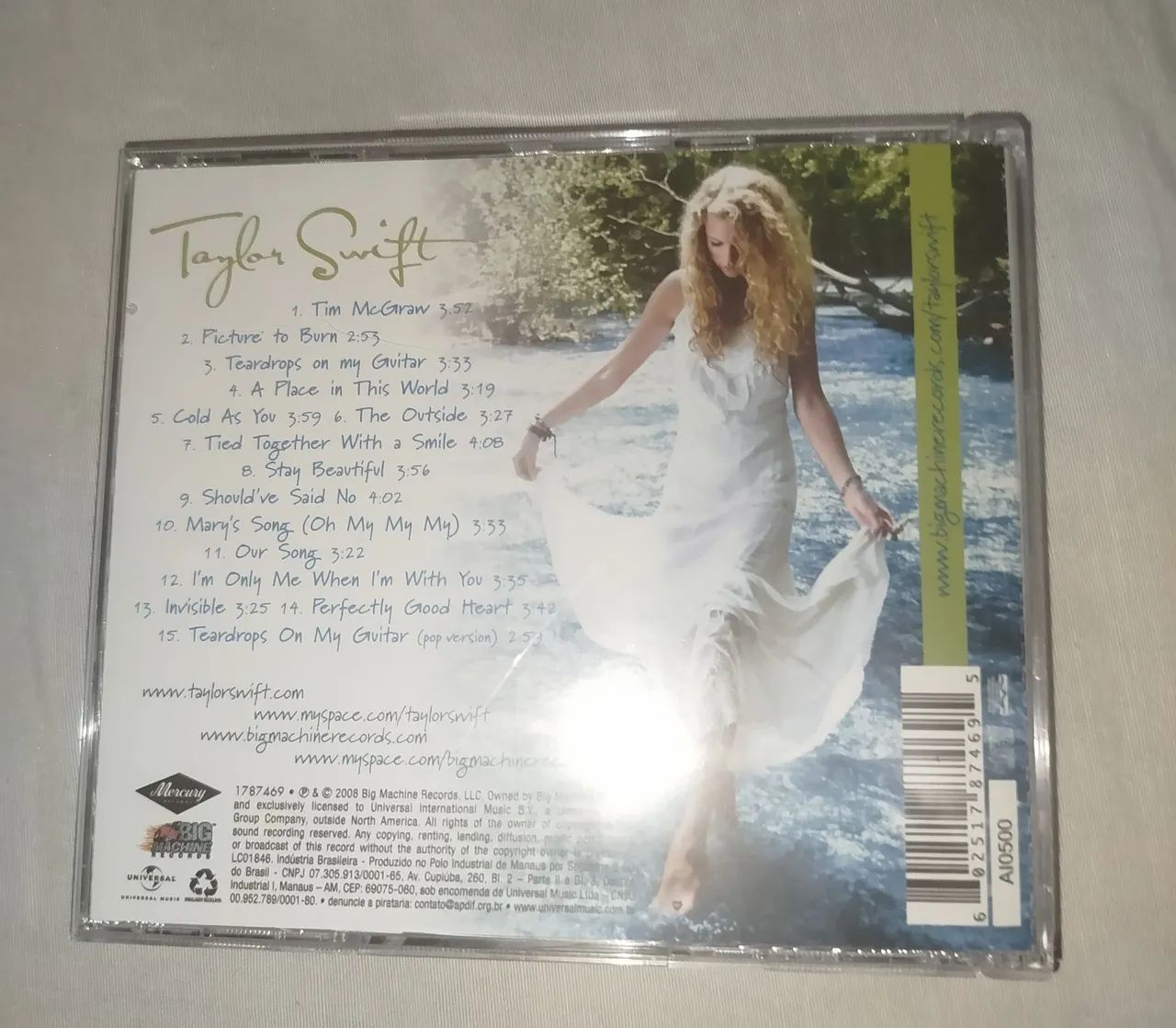 debut taylor swift cd - Foto 2