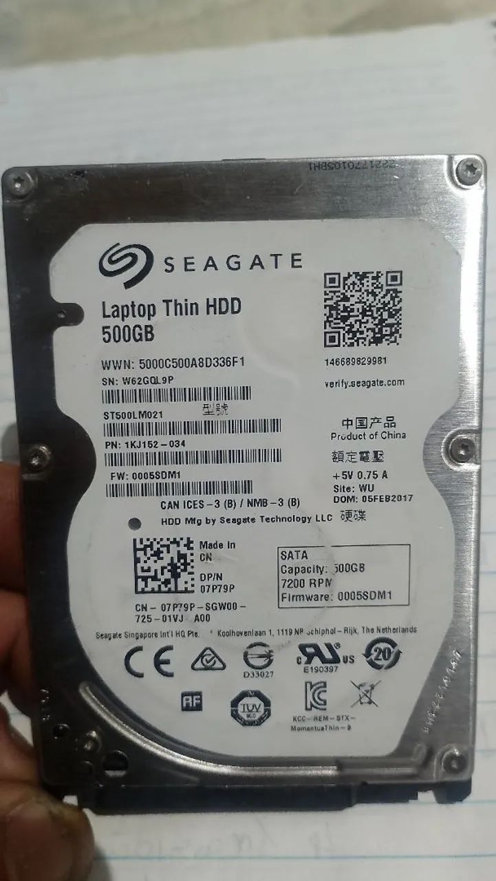 HD SEAGATE 500GB (BARATO)