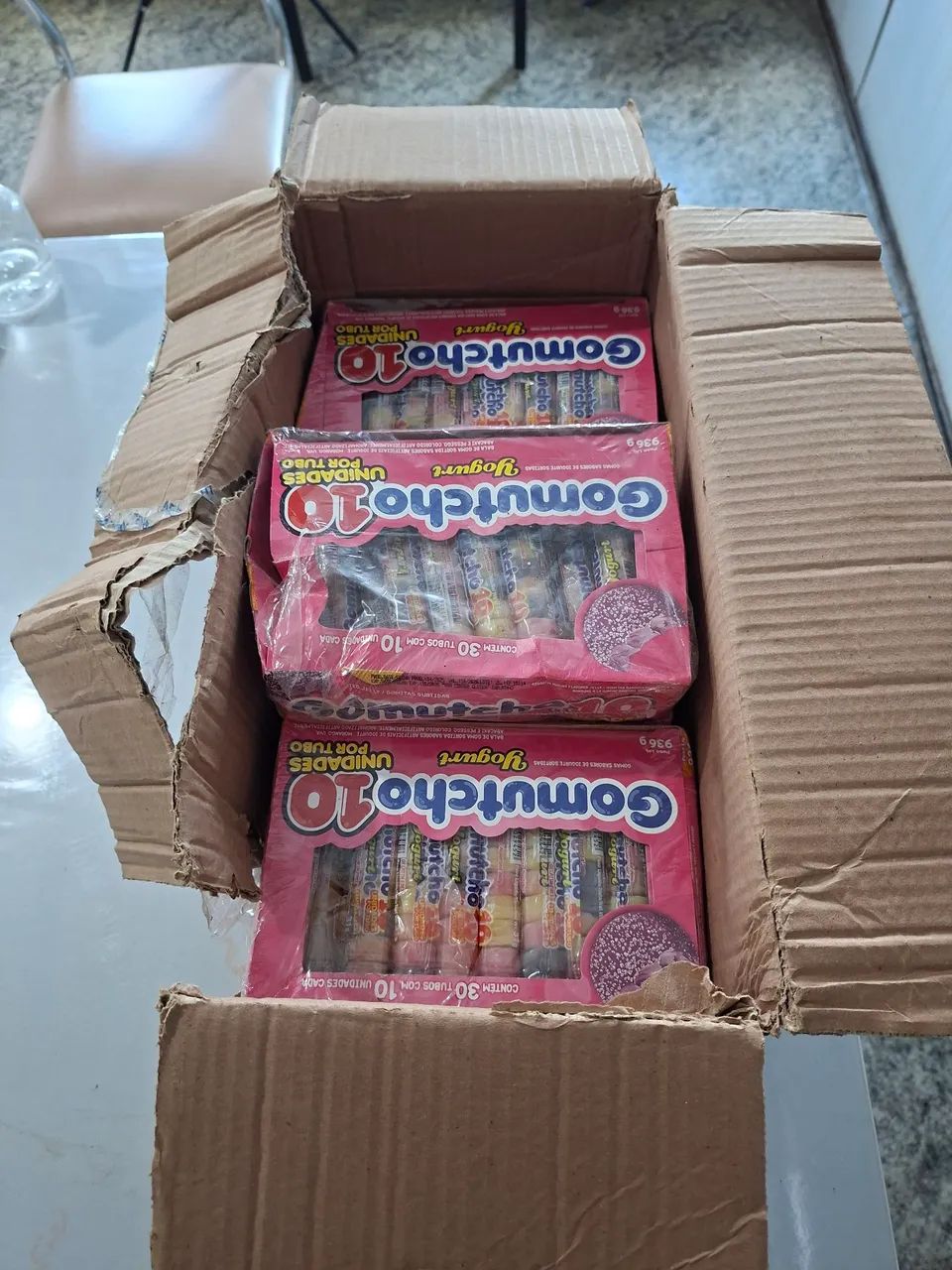 Gomutcho (Yogurt/Frutas sortidas) 28 caixas - Oferta - Foto 2