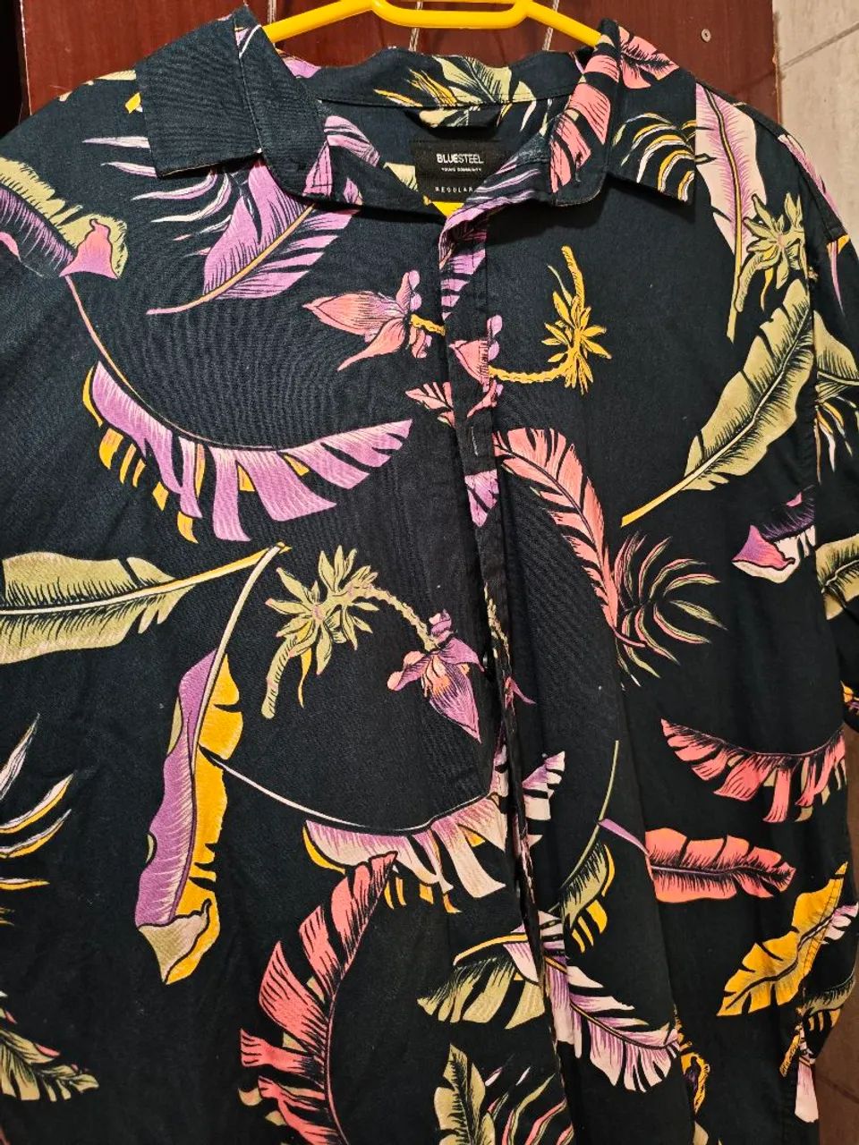 Camisa Blue steel floral