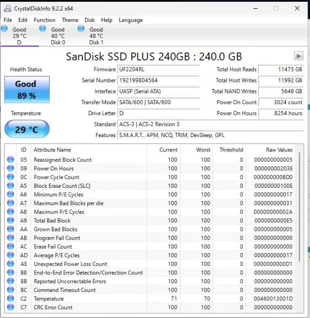 Ssd SanDisk ssd plus 240gb - Foto 3