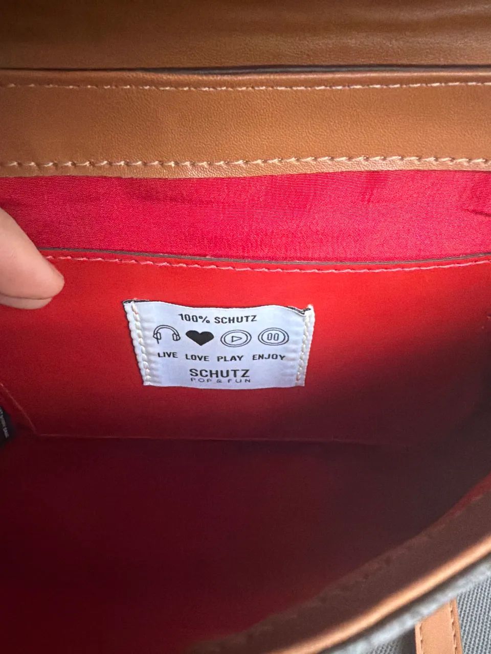 Bolsa caramelo Schutz - Foto 3