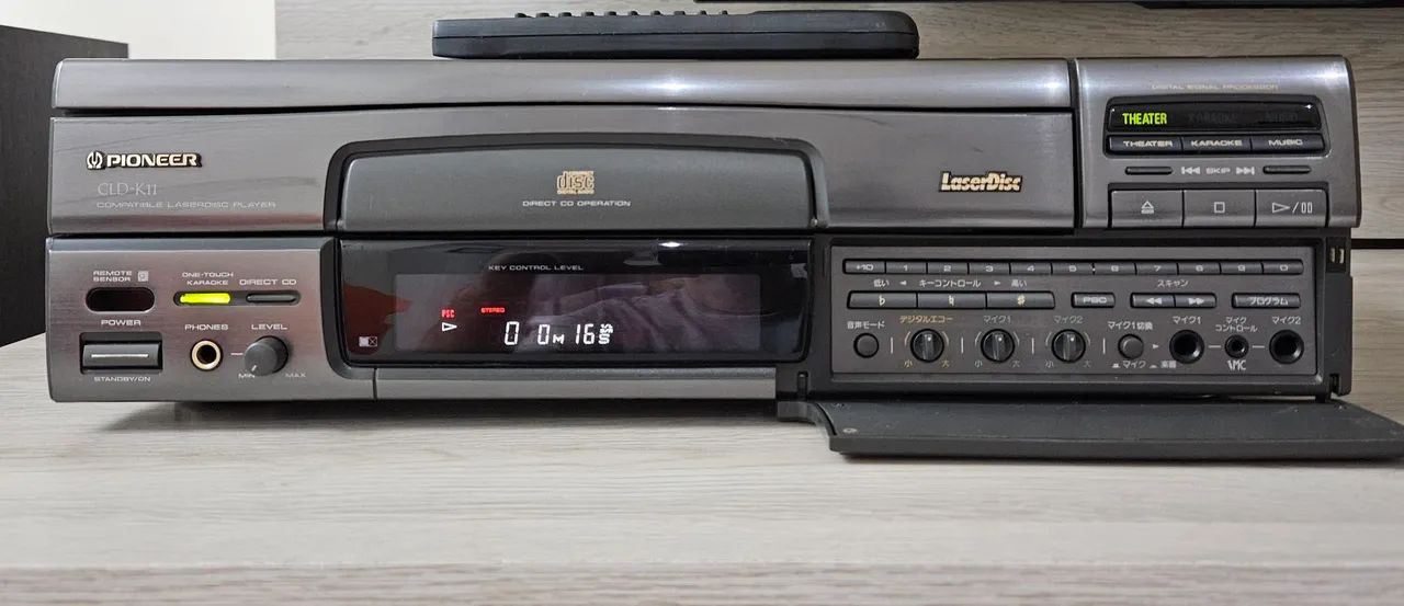 その他 Pioneer LaserDisc Player LD-51 Ld Laserdisc Pioneer Japonês Aparelho Raríssimo e Lindo
