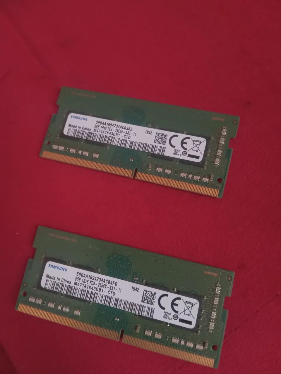 Memoria ram 16Gb Samsung