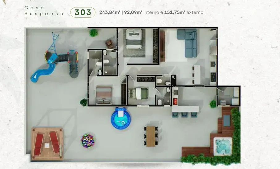 PLANTA 150m²