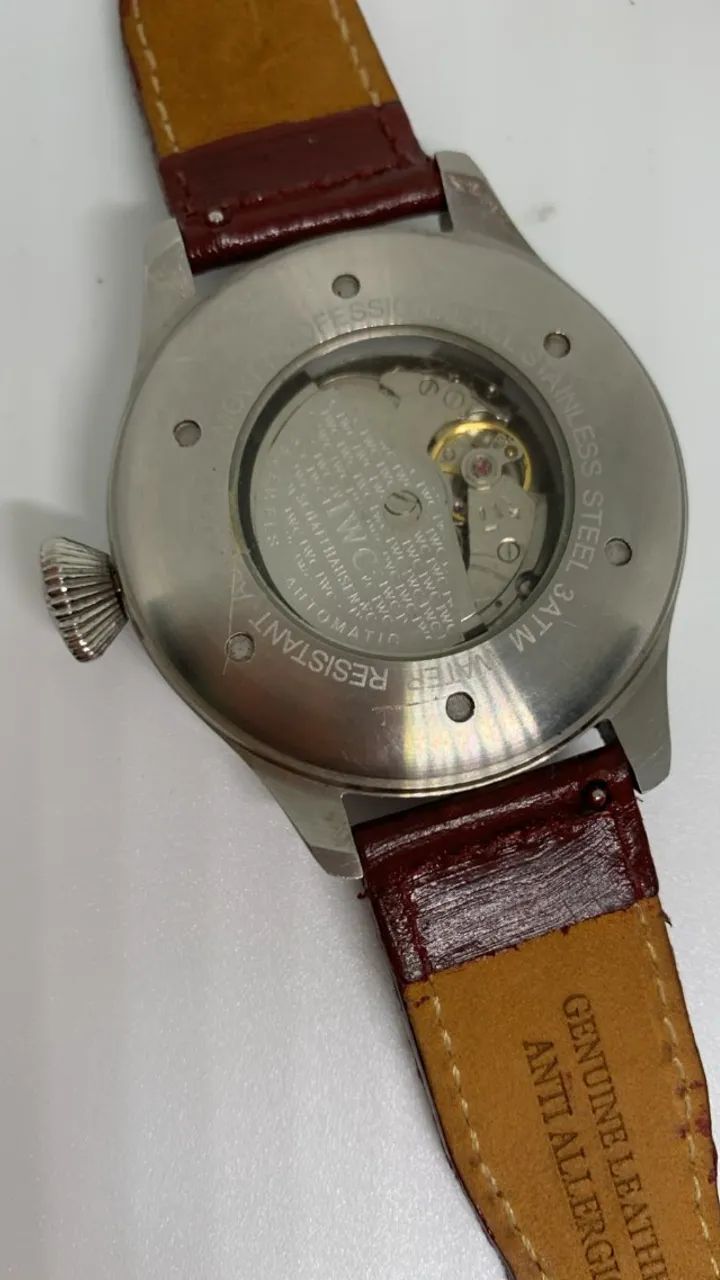 RELOGIO  modelo IWC Big Pilot Ref. IW500201 AUTOMATICO (CALENDARIO DIA SEMANA E MES ) - Foto 3