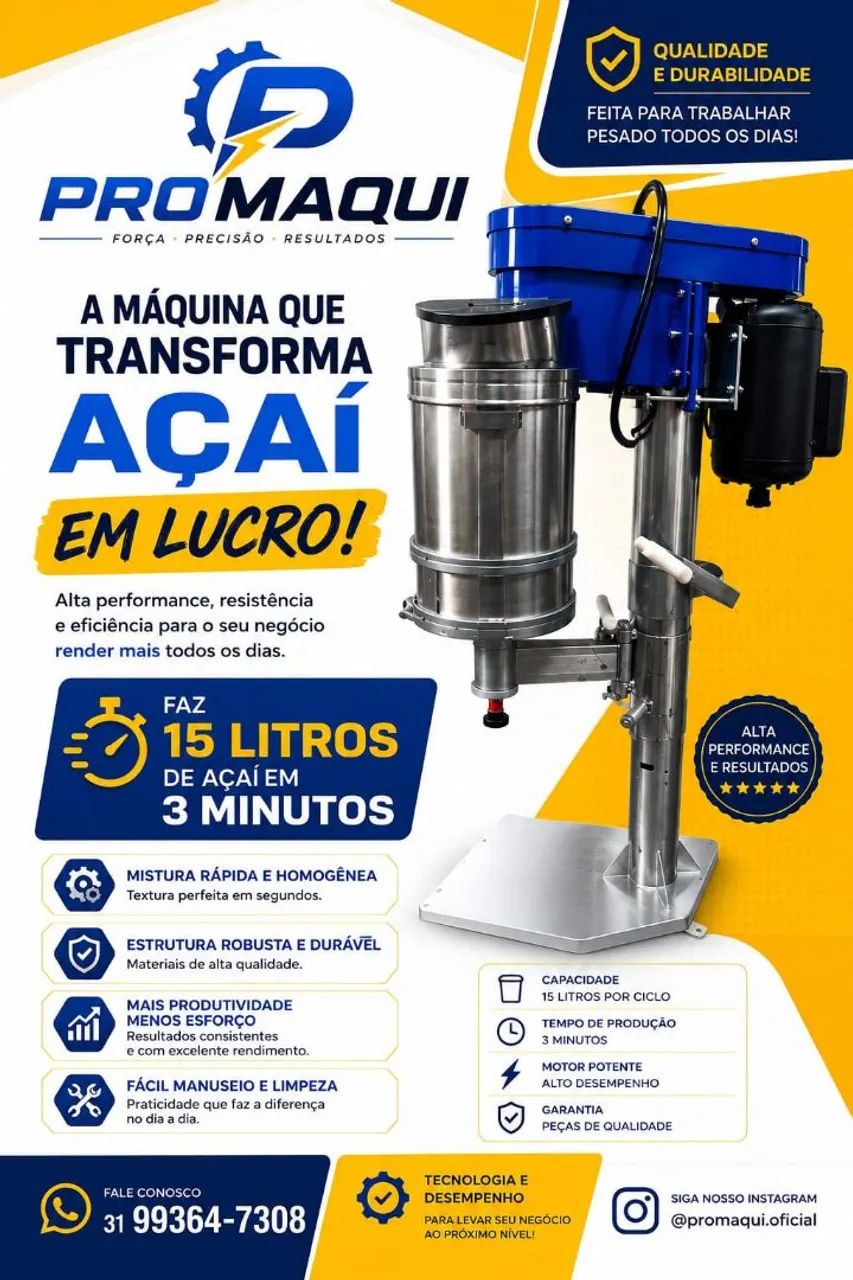 Refinadora de Açai - Foto 2