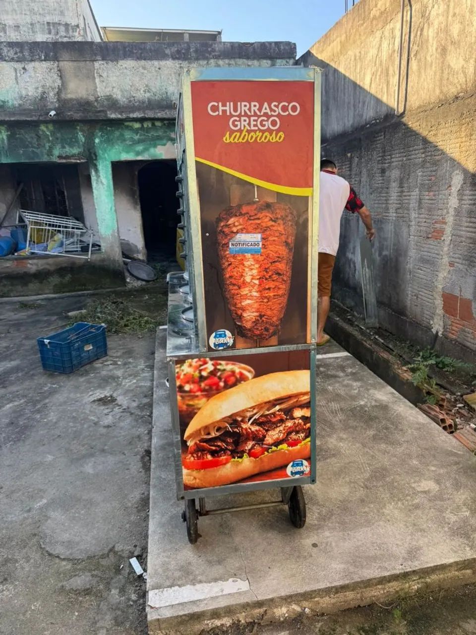 Carrinho de churrasco grego  - Foto 4