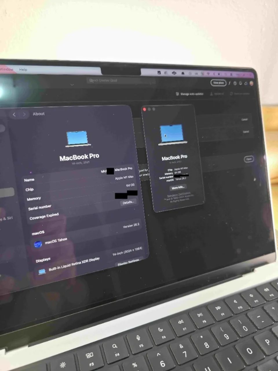 Macbook Pro Max M1 Max 64gb Ram 2tb Ssd Touch ID - Notebooks