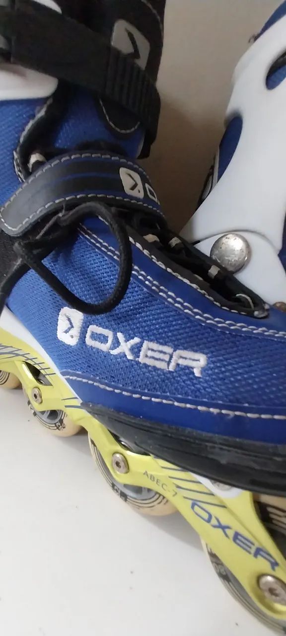Patins oxer rolamento abec-7 diversão garantida para toda família.  - Foto 6