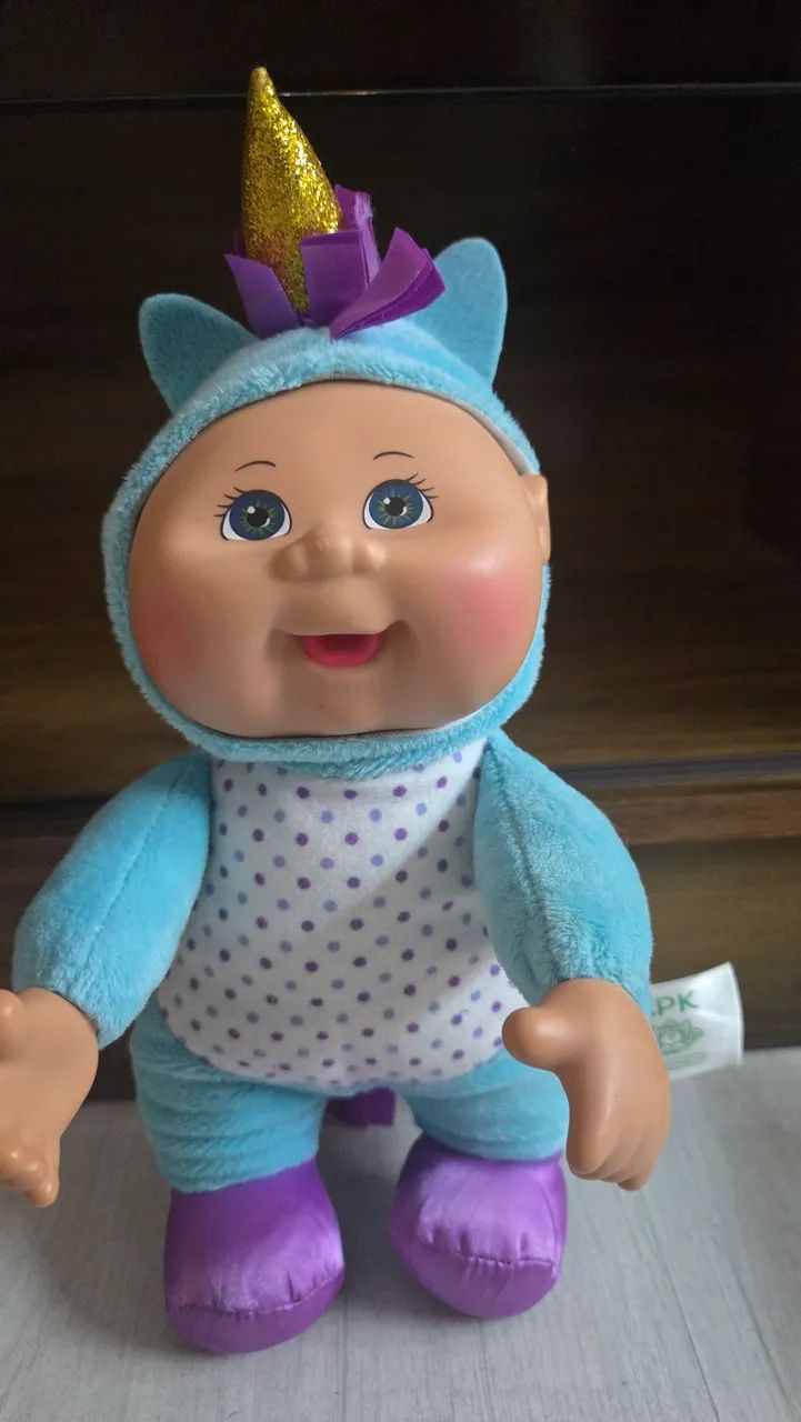 Boneca Cabbage Patch Kids CPK Unicórnio Original - Pelúcia Importada