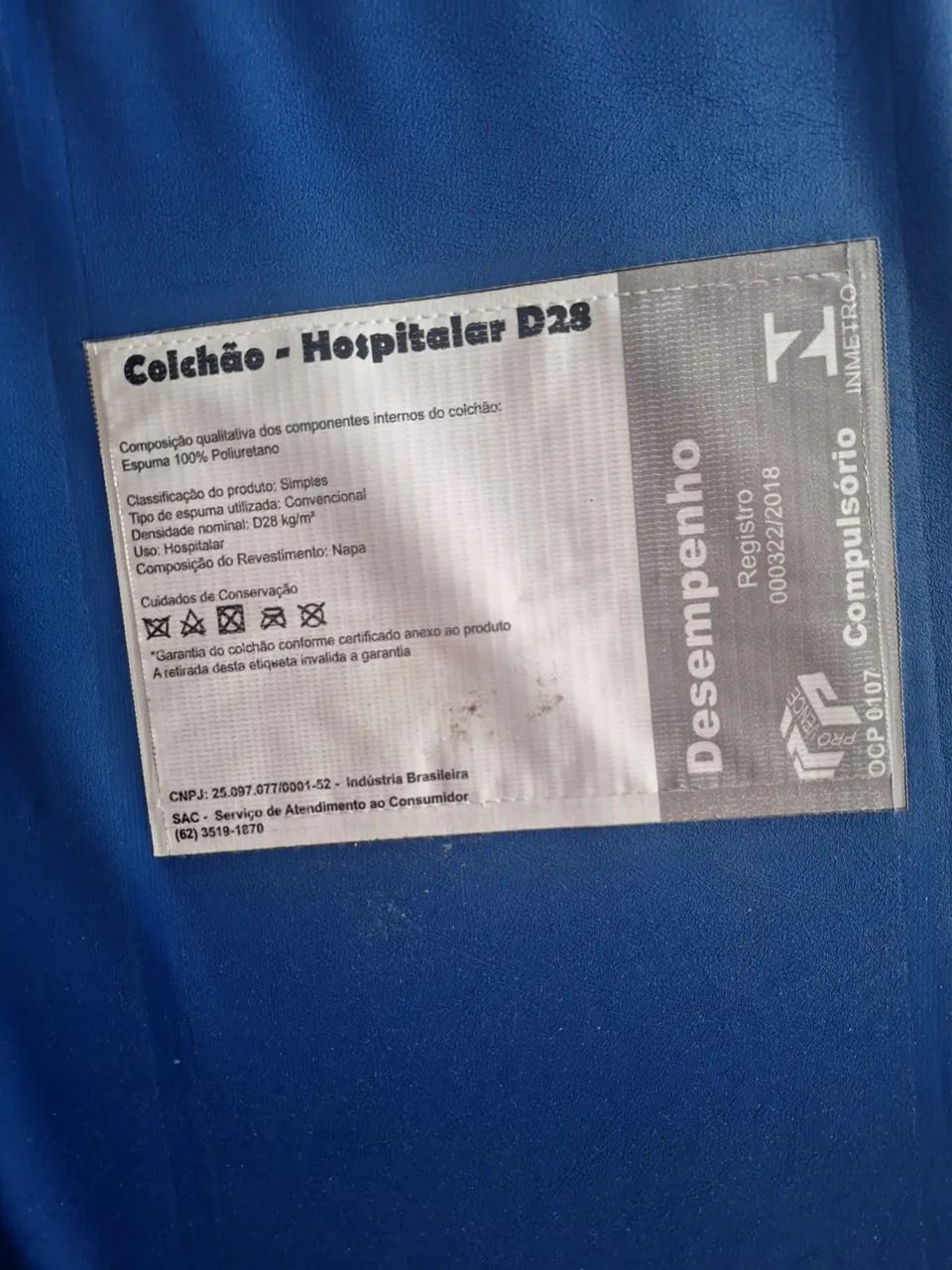 Cama hospitalar c/ colchão  - Foto 2