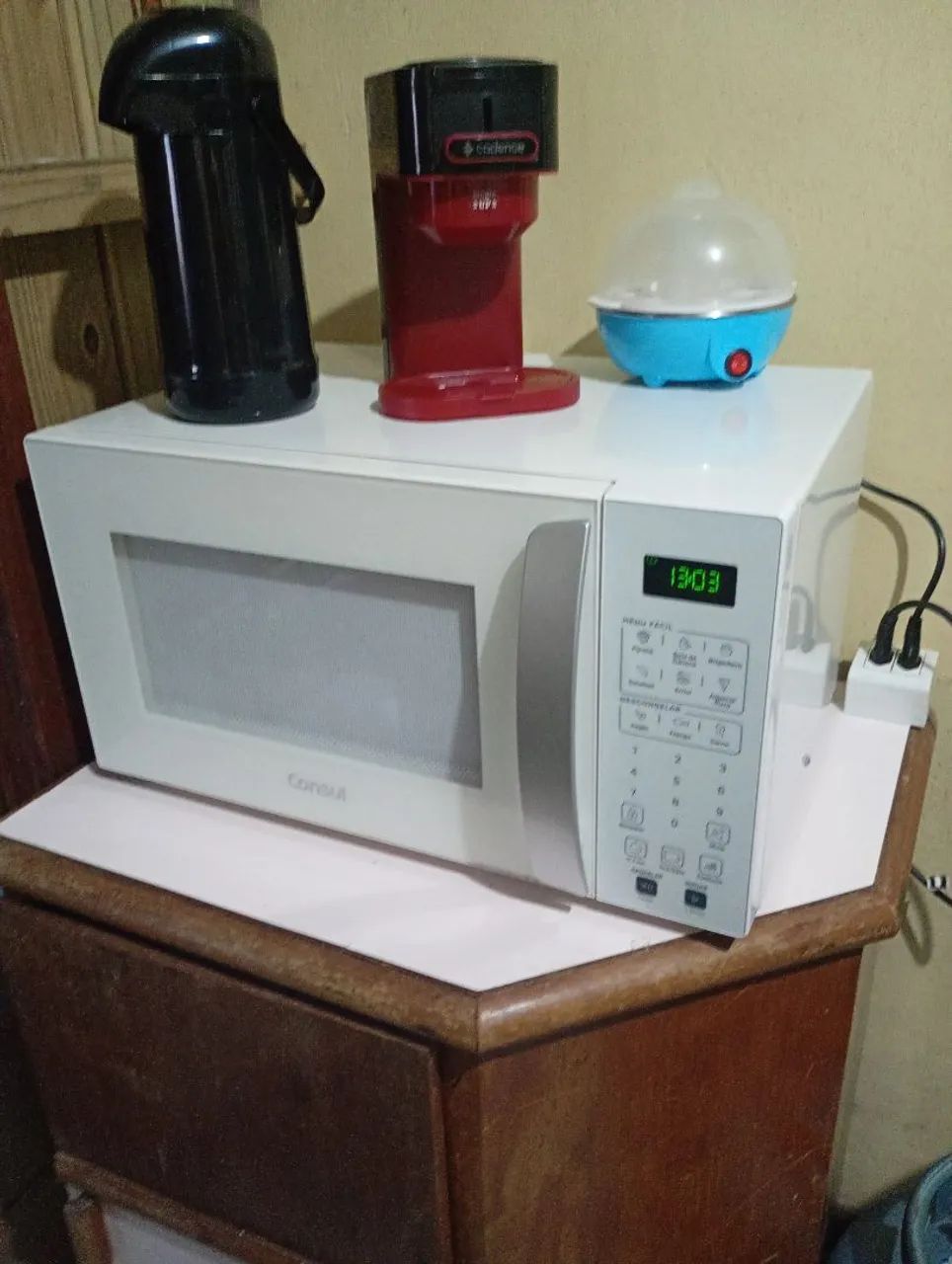 Microondas semi novo da loja