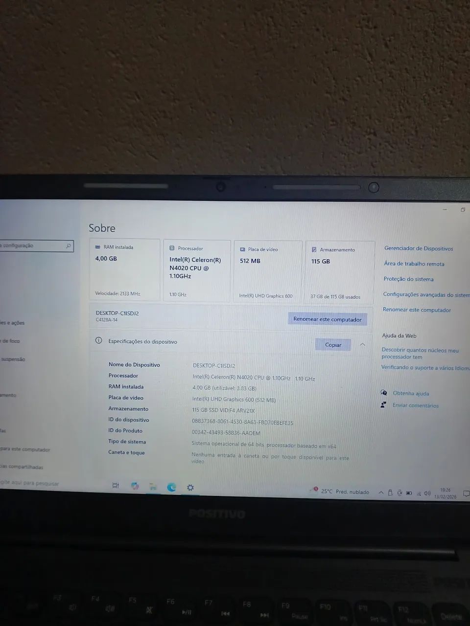 Notebook Positivo C14 - Foto 2