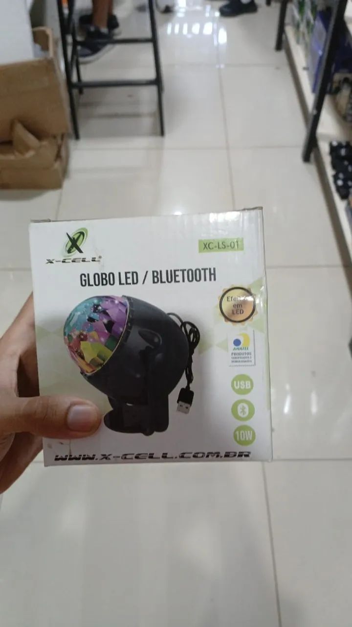 Globo led rgb/ Bluetooth