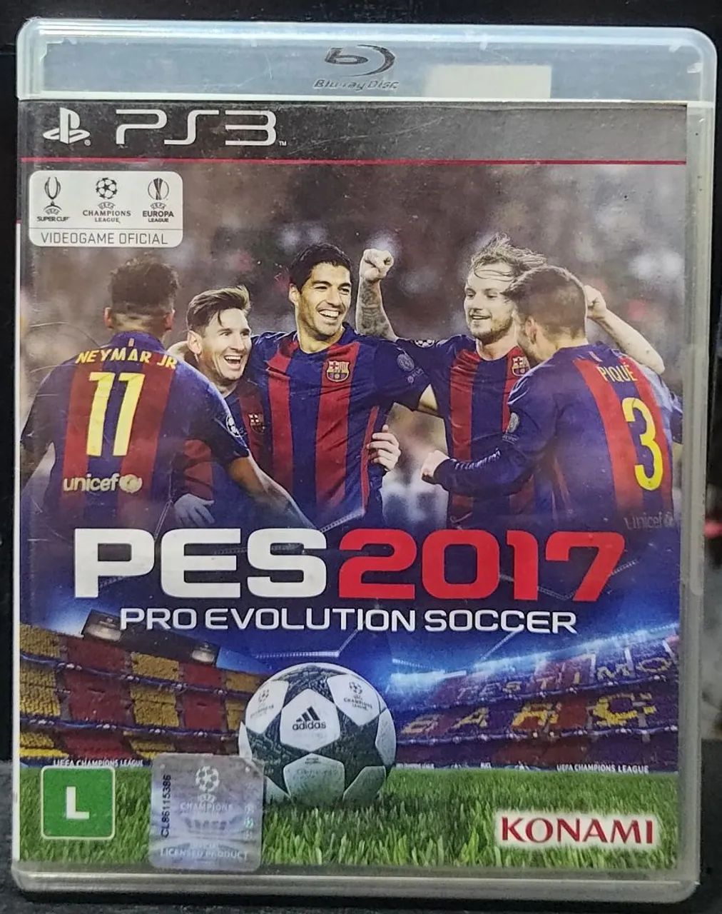 PES 2017 PS3