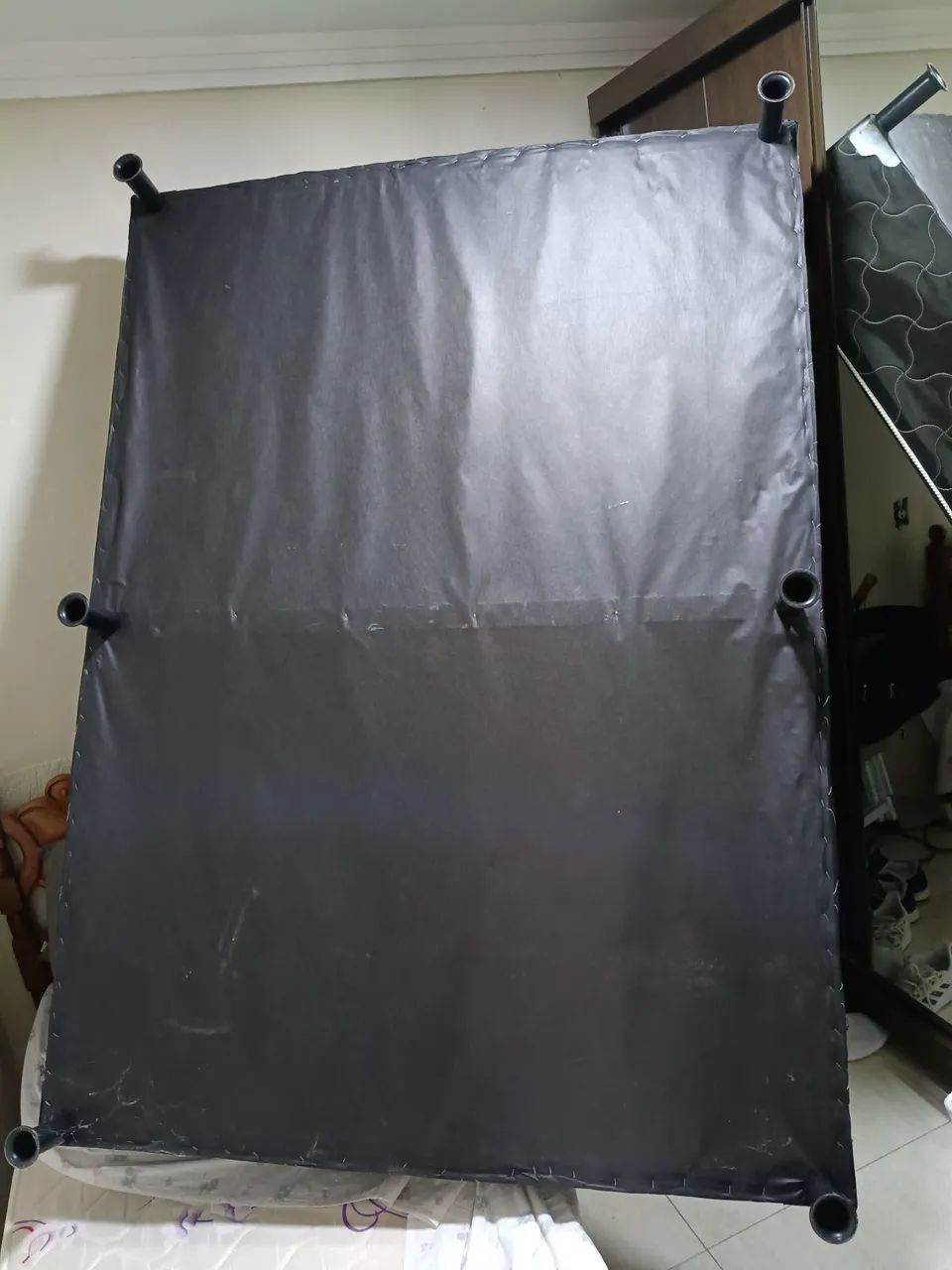Cama box casal com colchão  - Foto 2