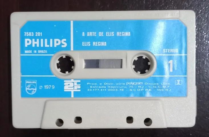 A ARTE DE ELIS REGINA - FITA K7 - Foto 5