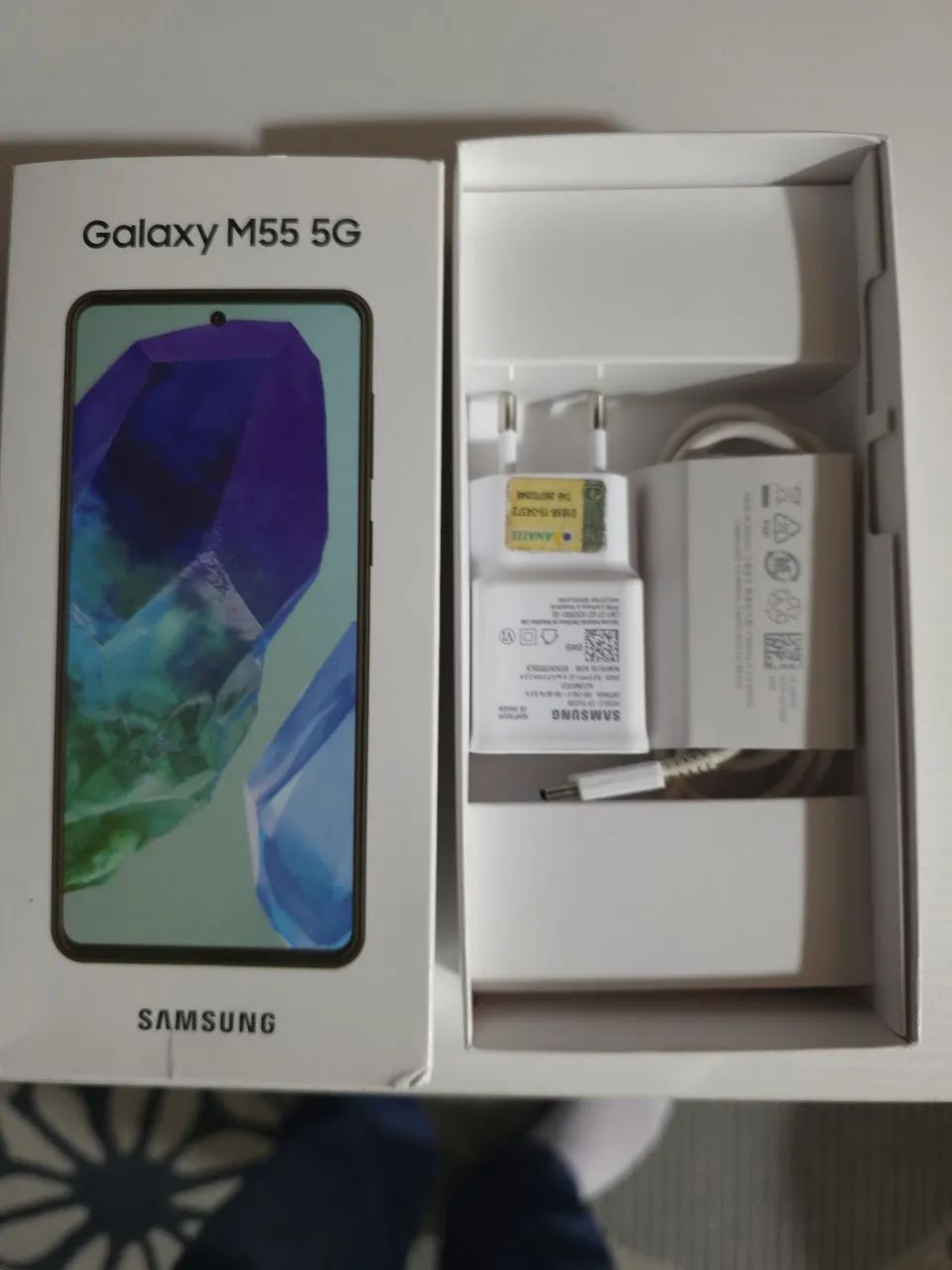 Celular Samsung M55 256GB 5G  - Foto 4