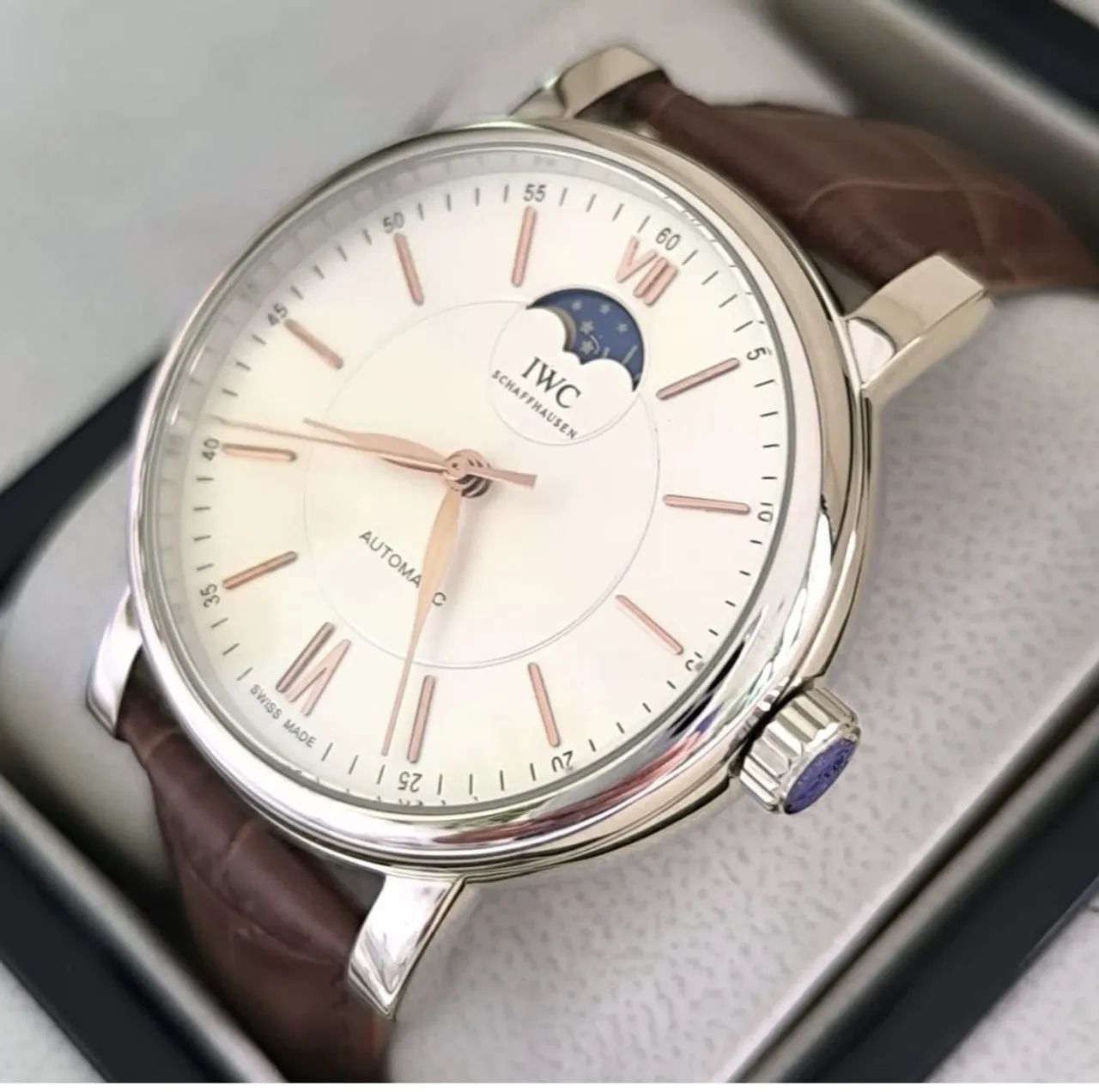 Relógio IWC Fases da lua automático