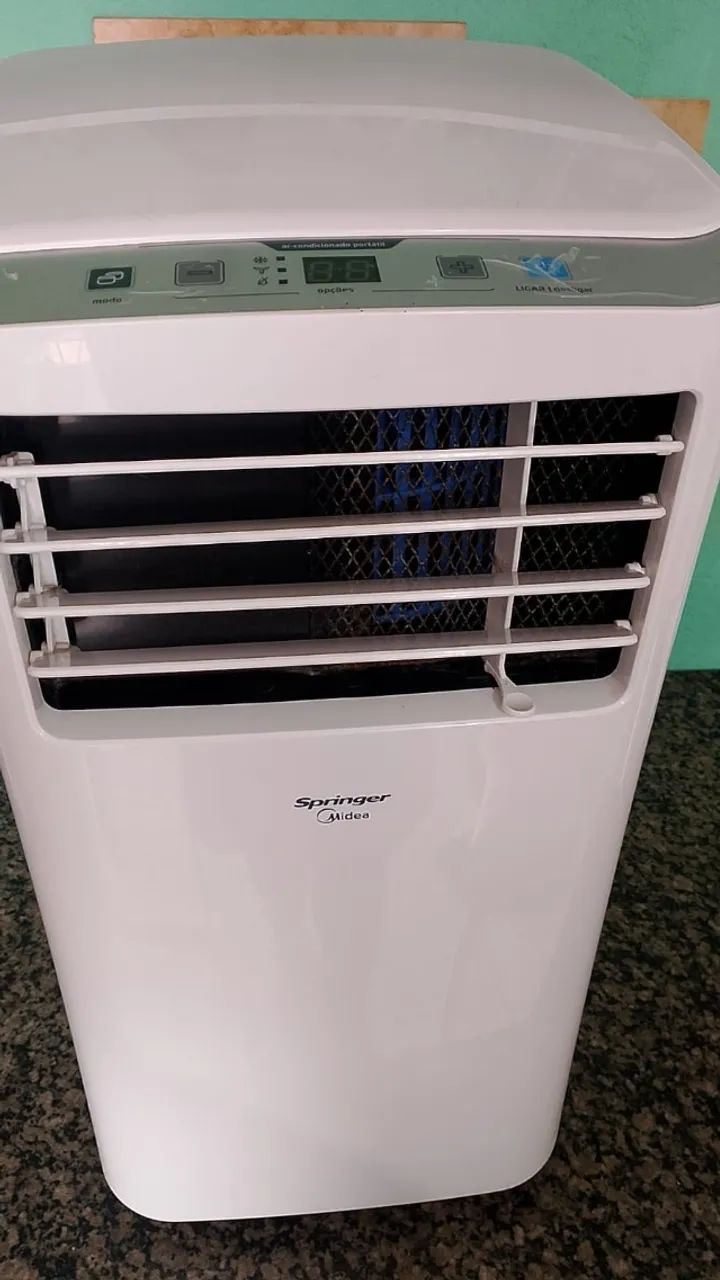 Ar Condicionado Portátil Midea 12mil btus + extensor 5M extra
