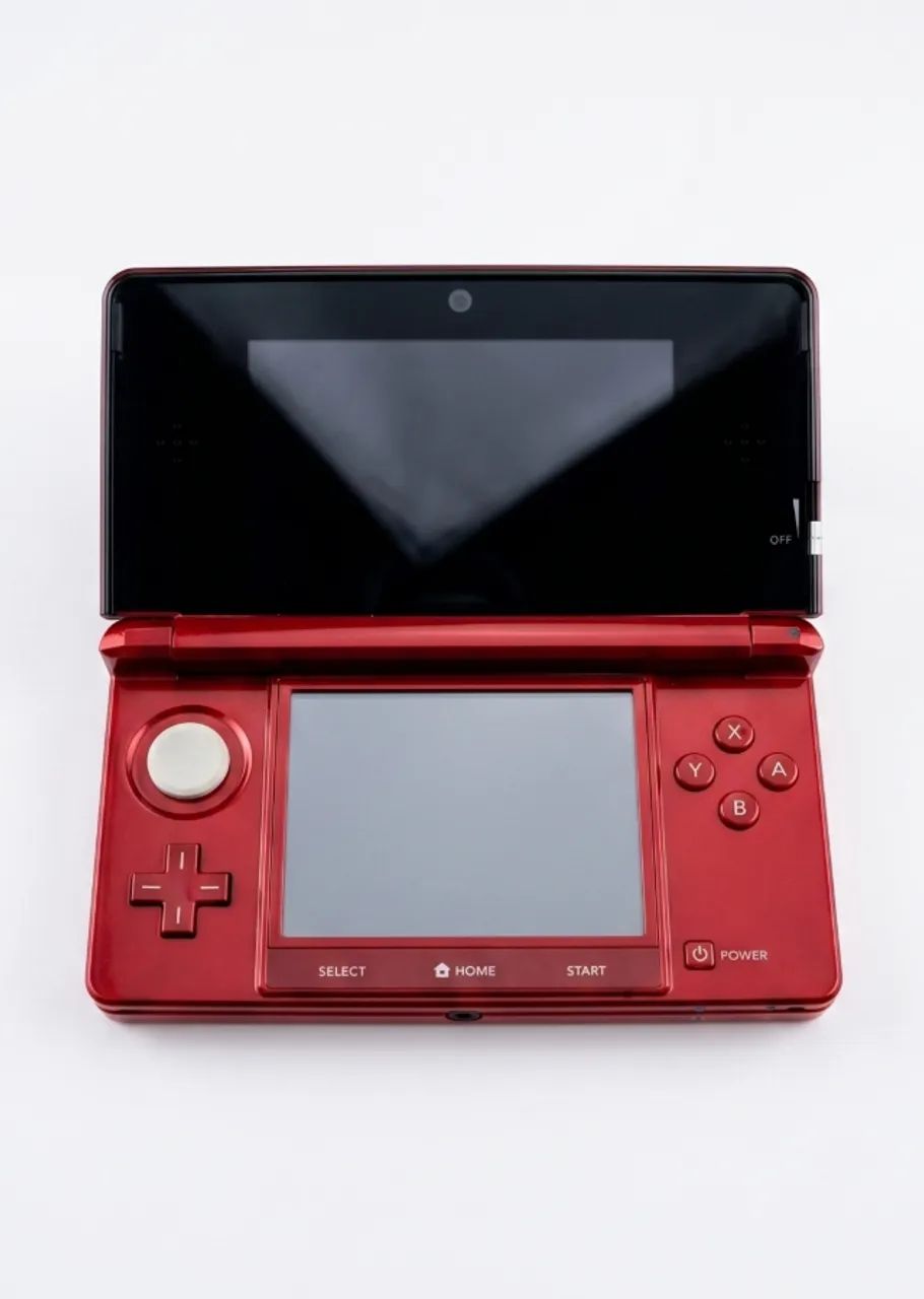 Nintendo 3DS Flame Red Desbloqueado COMPLETO - Consoles de Vídeo