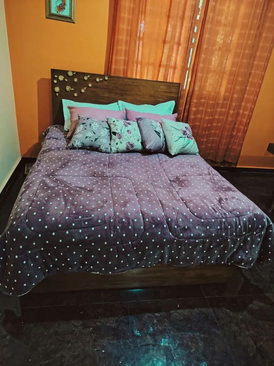 Cama casal com colchão  - Foto 5