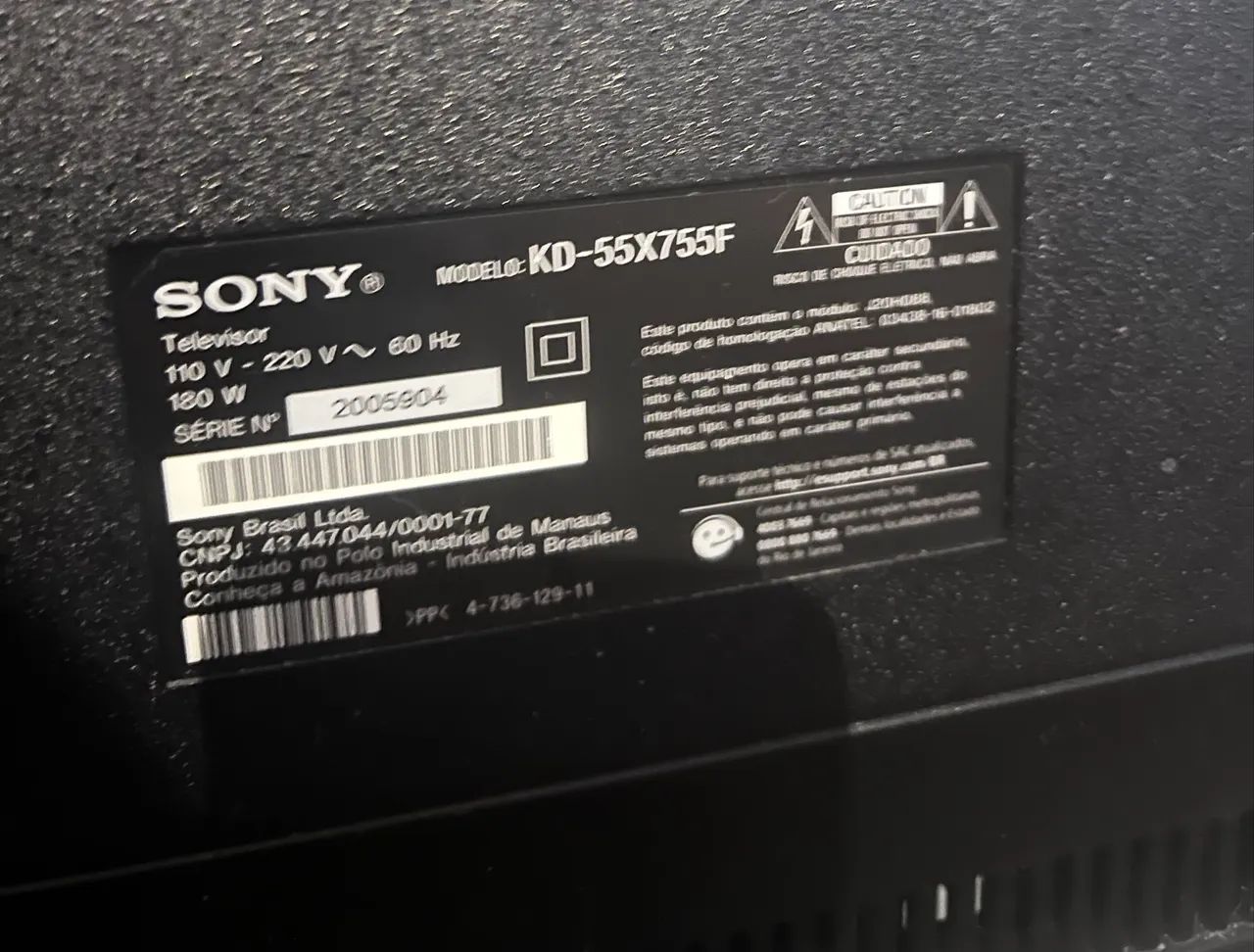 Smart TV Sony 55 polegadas funcionando  - Foto 3