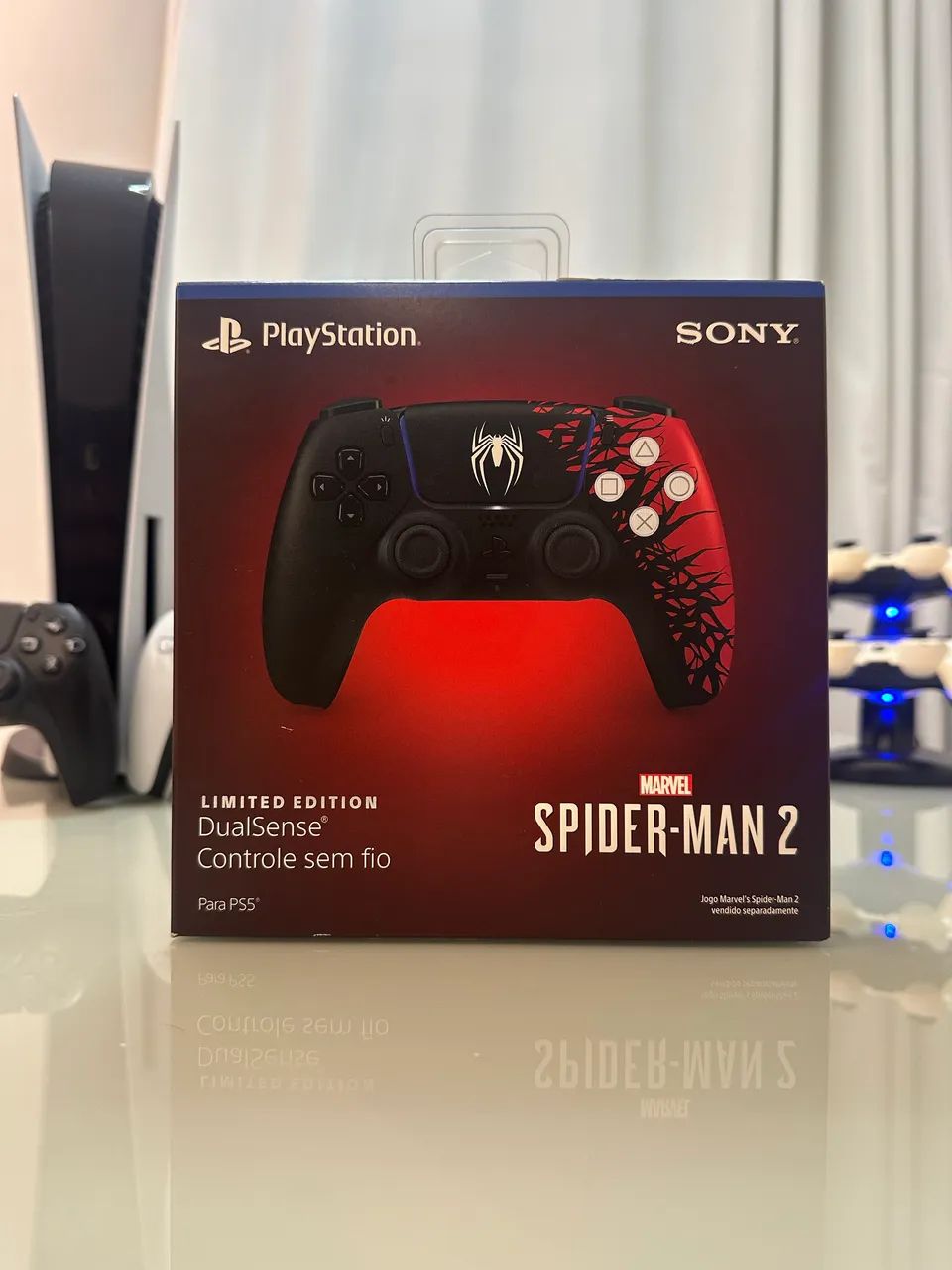 Controle Dualsense Spider-Man 2 Limited Edition - Ps565734679825921120