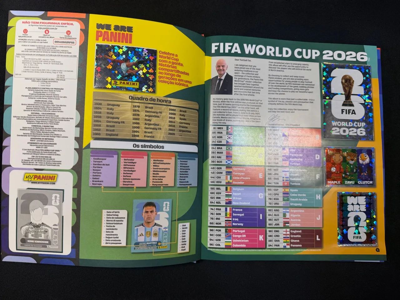 Álbum Completo Copa 2026 Capa Dura  - Foto 4