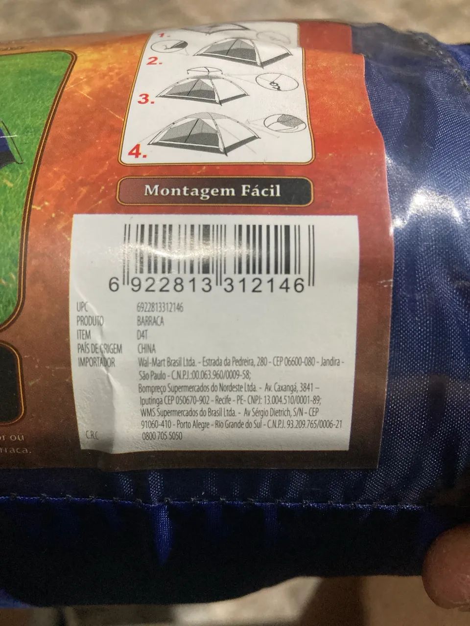 Barraca para 4 pessoas  - Foto 3