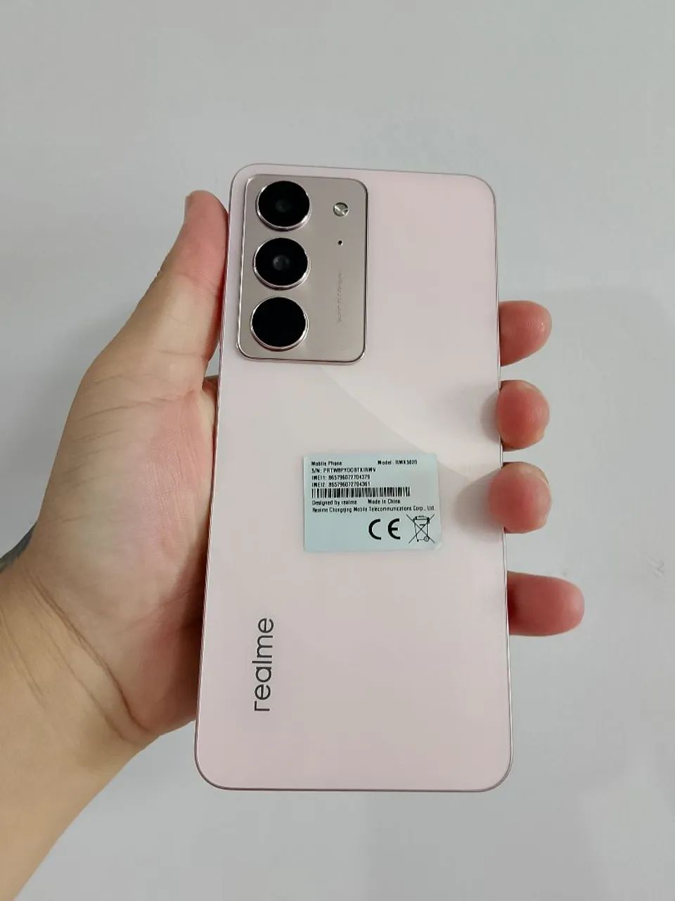 Realme C75X Rosa 256GB | 24GB RAM | NFC | IP66, IP68 e IP69