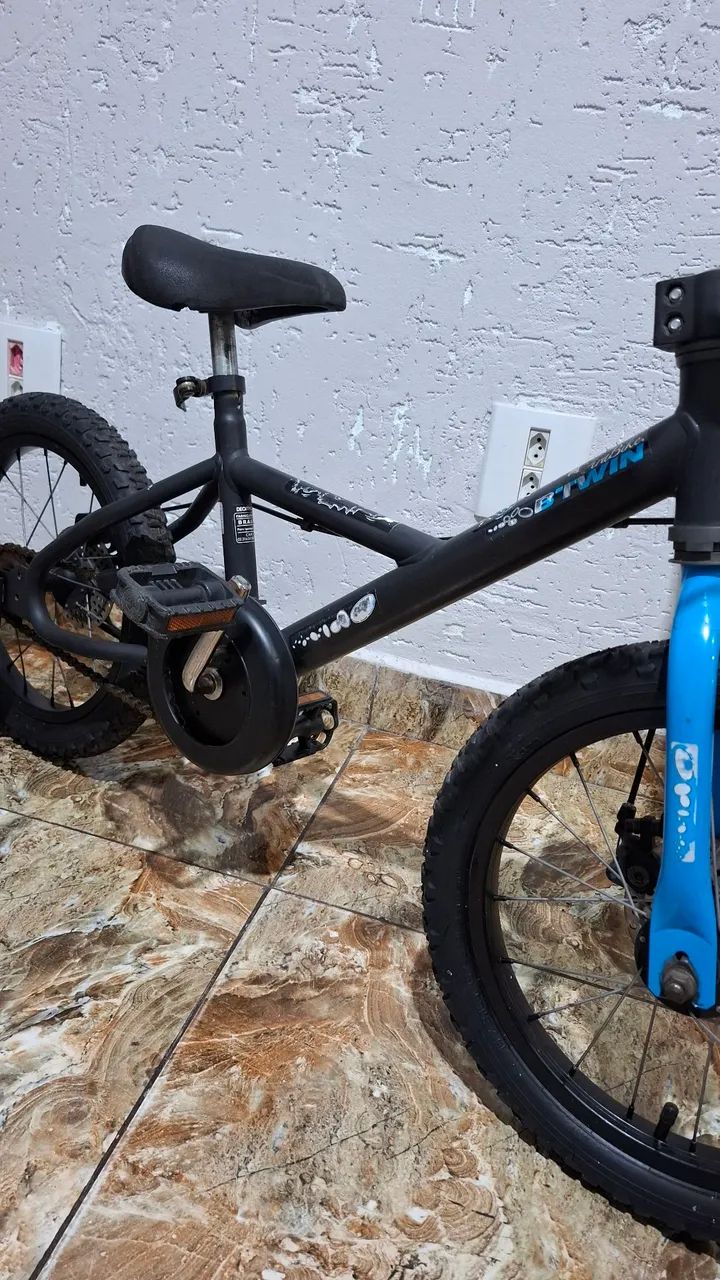 Bicicleta Aro 16 freio a disco e rodinhas  - Foto 3